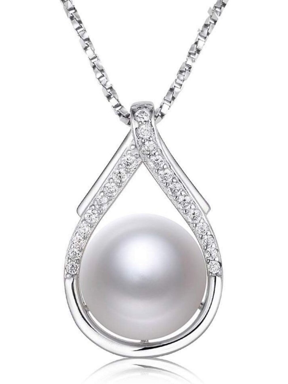 Elegant Pearl Necklace - Perfect Gift for Women, Moms, Wives, Girlfriends